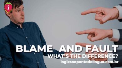 BLAME and FAULT | what's the difference?