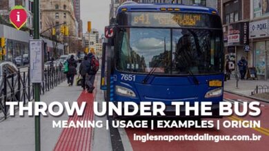 THROW SOMEONE UNDER THE BUS | meaning