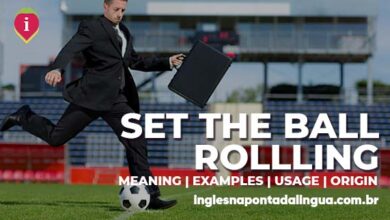 SET TH BALL ROLLING | meaning