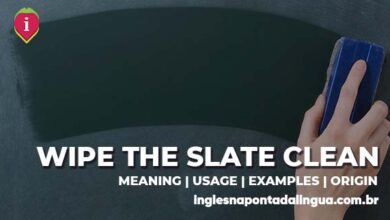 WIPE THE SLATE CLEAN | meaning
