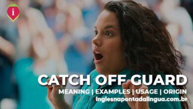 CATCH SOMEONE OFF GUARD | meaning