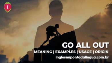 GO ALL OUT | meaning
