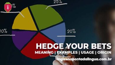 HEDGE YOUR BETS | meaning