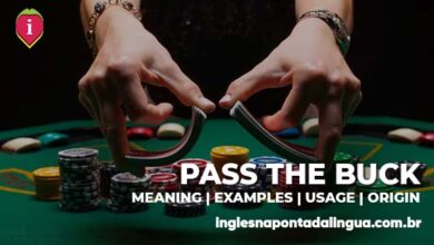 PASS THE BUCK | meaning