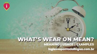 WEAR ON | meaning